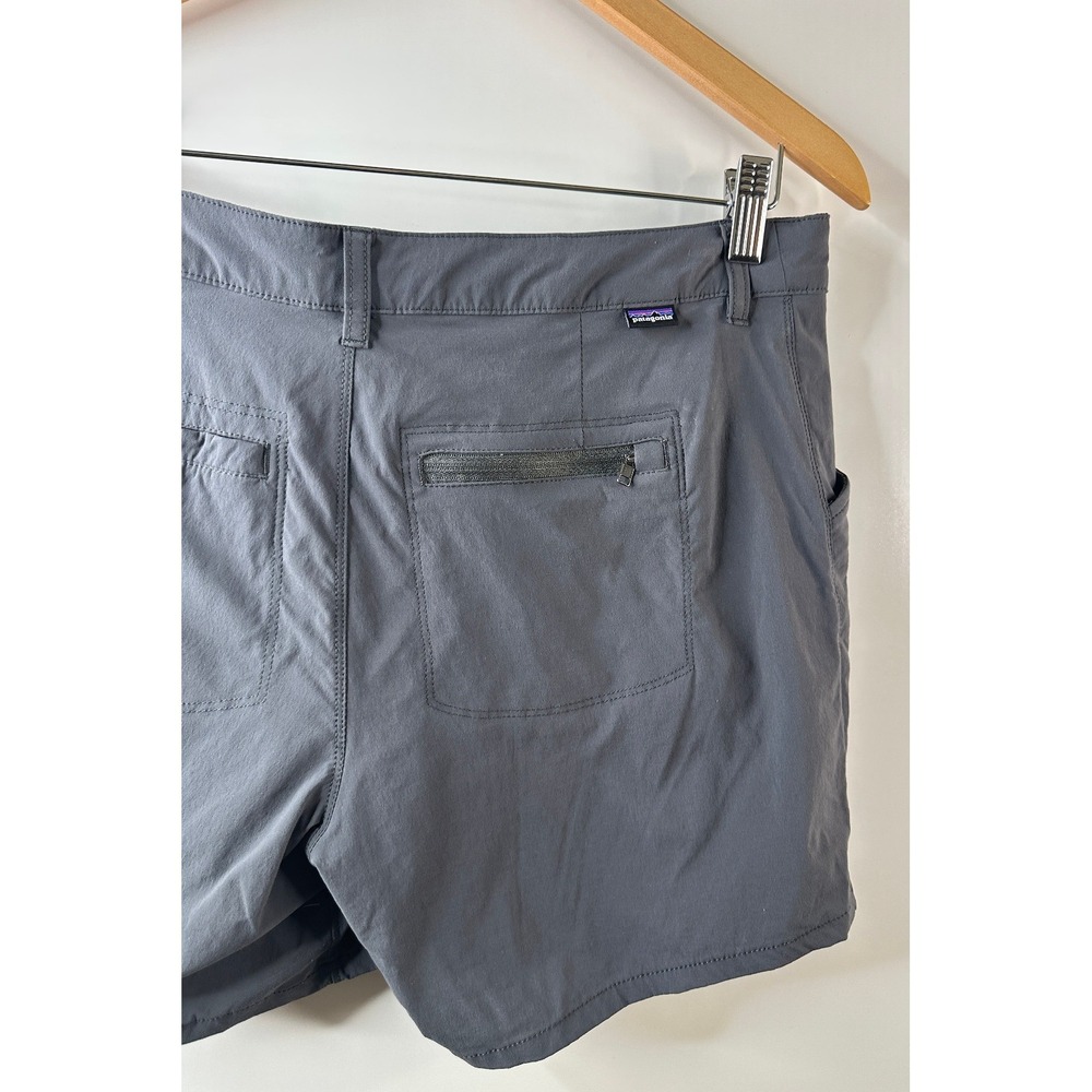 Patagonia Quandary 5" Shorts Women's 8 Forge Gray Nylon Stretch Hiking Outdoor - Picture 15 of 16